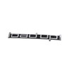 Lettering "Load Up" Sticker Letters Emblem Black/Chrome