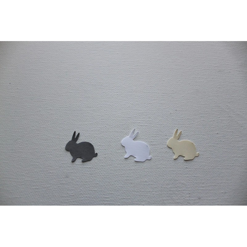 Martha Stewart die cut sitting bunny rabbit Easter spring -