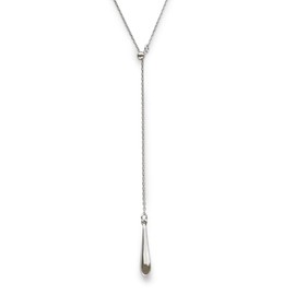 JewelVOX Necklace, Women's, Long Necklace, Lariette Chain, Y-Shaped, Hypoallergenic for Adults