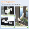 SAFELON Adjustable Window Gap Size Baby Safety Window Restrictor, Child