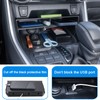 JDMCAR Bigger Slots Center Console Organizer Compatible with Toyota RAV4