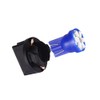 BlyilyB 12-Pack Blue T10 194 168 With Twist Lock Socket