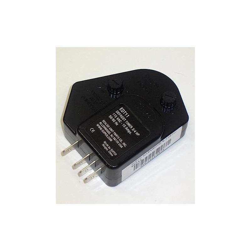 EDT11 Refrigerator Defrost Timer Control Universal 120 Volt 15 Amp