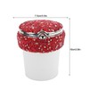 Car Ashtray DiamondStudded Smokeless Container with LED Light Indicator Multifunctional