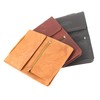 Leather Chest Bag Shoulder Bag Purse Security Wallet, tan, Classic