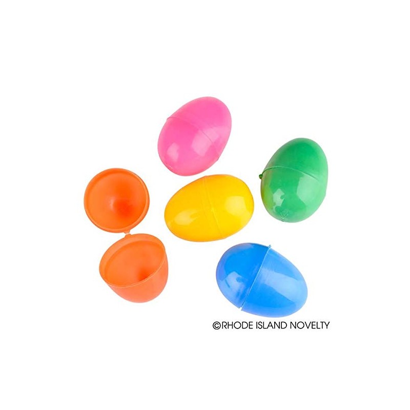 Rhode Island Novelty Easter Eggs Bght Plastic Egg Assortment 144
