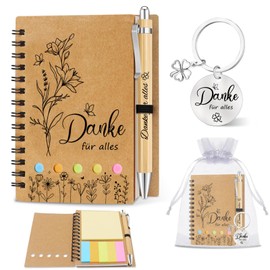 Epaing Leaving Gift Educator, Small Notebook with Pen and Keyring, Thank You Gifts Small for Best Teacher Primary School Colleague Teacher Teacher Colleague