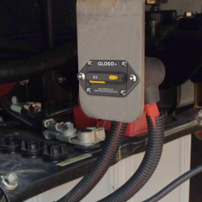 GLOSO Circuit Breaker 150A Marine Panel Mount Automotive RV E9F