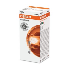 Osram 6411 Original Sofit Lamp Socket SV8.5-8, 12 V, 10 W, Pack of 10