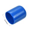 sourcing map 15pcs Rubber End Caps 19mm(3/4") ID Vinyl Round