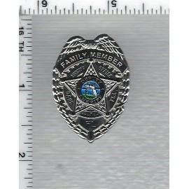 Dade County Sheriff (Florida) Family Member Gold 1-inch Mini Clip Pin