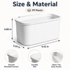 Bedside Hanging Storage Caddy for Cribs & Dorm Rooms -