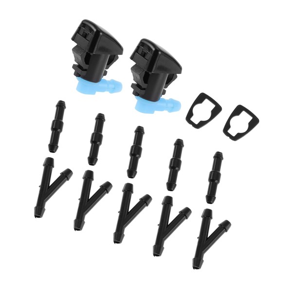 PARSKILO No.68269108AA Windshield Washer Nozzle for Dodge Durango 2011-2021 Black,Blue