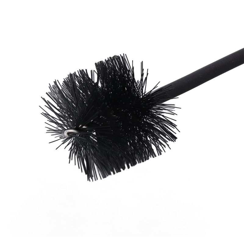 Saxophone Neck Cleaning Brush 50cm Bendable Metal Cotton Thread and