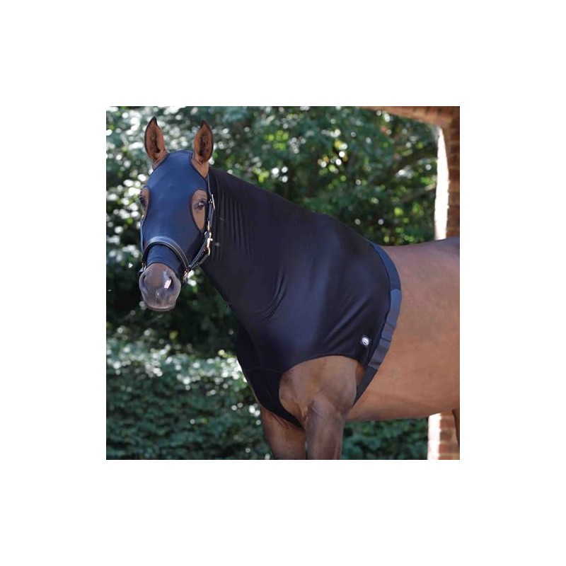 WeatherBeeta Stretch Hood with Zip, Black, Full