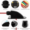 Pack of 2 Roof Feed-Through Solar Waterproof ABS Cable Guide
