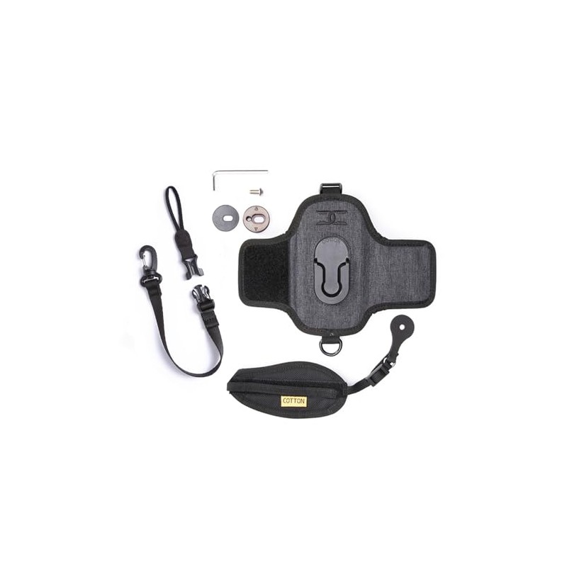 Cotton Carrier G3 Strapshot Holster for Binoculars Abdominal Support, Black,