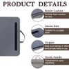 Portable Laptop Desk Fits Up to 16“ Laptops, with Tablet