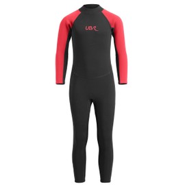 Urban Beach Unisex Youth Urban Beach Full Length Wetsuit, Red, 13-14 years UK