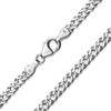 MATERIA by Matthias Wagner K128 Women's Twin Curb Chain 925