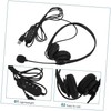Mikinona Noise Cancelling Office Headphones with Microphone Comfortable Call Center