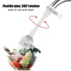 Zerodis Adjustable Splash-Proof Faucet Extender Rotatable Kitchen Water-Saving Tap Nozzle
