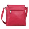 AOSSTA Women's Cross Body Shoulder Messenger Bag Multiple Slip and