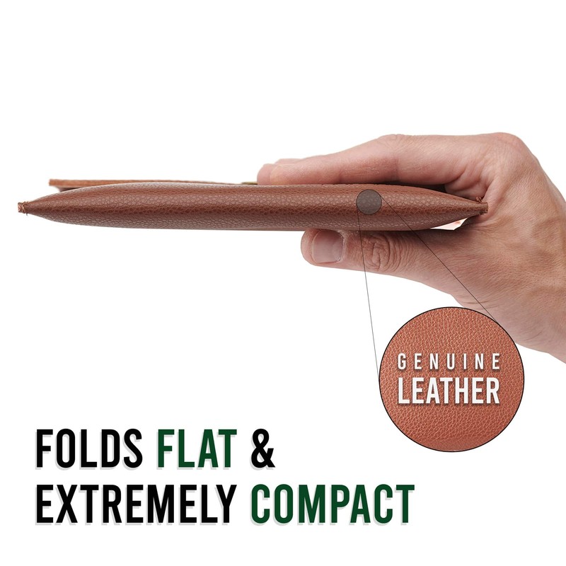 KonvoySG Portable Camping Backpacking Stove with Leather Carry Case