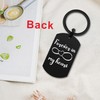 Laluminter Memorial Keychain for Loss of Husband, Forever In My