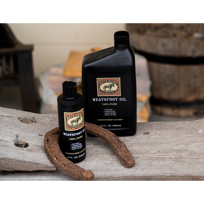 Bickmore 100% Pure Neatsfoot Oil 8 oz - Leather Conditioner