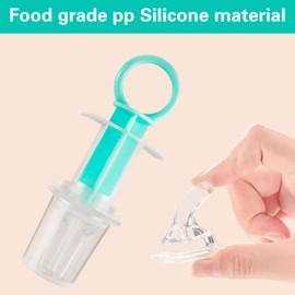 JoyHuaTrade Pet Feeding Kit Small Pets Syringes for Water, Puppy Feeding Tool with Soft Tip, Dropper, Measuring Cup and Dropper Brush for Kitten Dog
