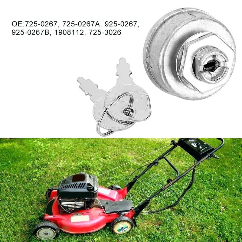 KIMISS 725 0267 Ignition Starter Switch Lawnmower Ignition Switch Ignition
