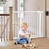 8pcs Baby Gate Extension Rods Kit, 4 Dog Gate Wall