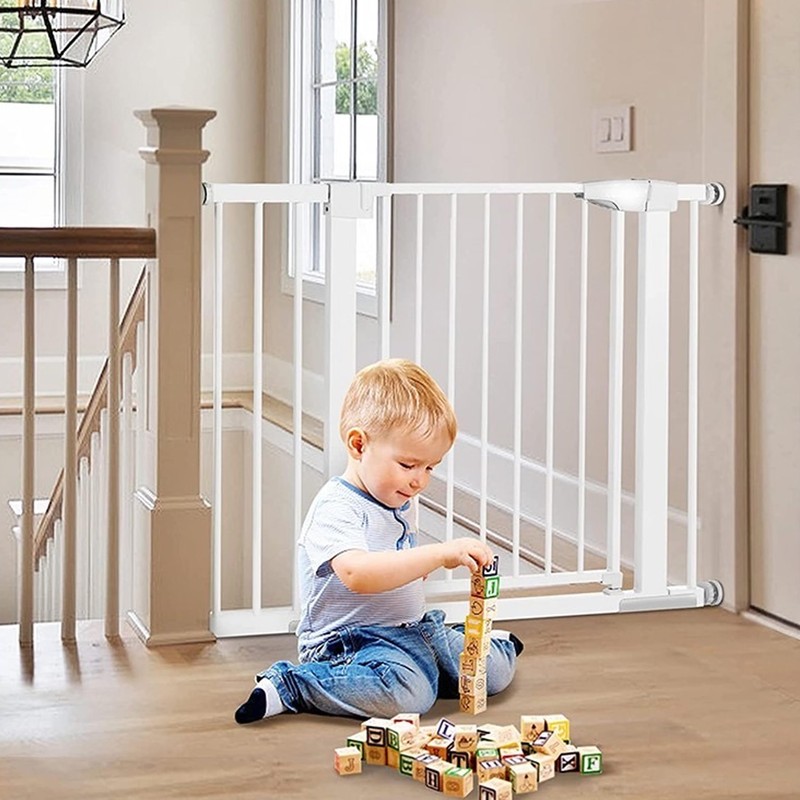 8pcs Baby Gate Extension Rods Kit, 4 Dog Gate Wall