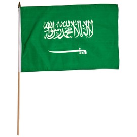 Us Flag Store Saudi Arabia Flag, 12 by 18-Inch