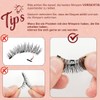 HAMKU Magnetische Wimpern,Magnetic lashes,Magnet Wimpern Ohne Eyeliner,Magnetische Wimpern mit Applikator,Wimpern