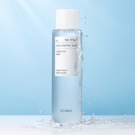 SAINIC SCINIC Hyaluronic Acid Ampoule + Skin Toner 300ml / Dryness Moisture Jumbo Size 1ea