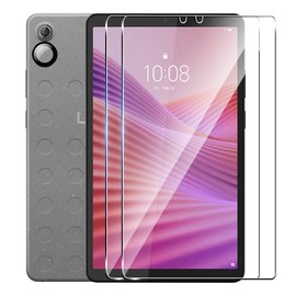 Fhyeugfy for Lenovo Tab One 8.7'' Screen Protector with Camera Lens Protector,Tempered Glass Film,HD Clear,Anti-Scratch,Bubble Free (2+1 Pack)