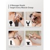 PISOOKA Mini Massage Gun Percussion Massage Gun Deep Tissue, Extremely