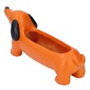 Dachshund Succulent Pot Adorable Efficient Drainage Versatile Lightweight Resin Dog