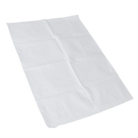 Pack of 125 Waterproof Disposable Tattoo Table Covers Dental Bib Sheets Cloths Tattoo Accessories 13.6 x 17.7 Inches (White)