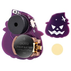 BTFO Cricket Noise Maker, Pumpkin Wizard Style Annoying Noise Machine Cricket Noise Items with 16 Sounds Noise Beeping Maker Hidden Cricket Noise Stuff for Home School Party (Purple)