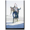 Malden International Designs Modern Life Millenium Metals Matte Black Metal Picture Frame, 4x6, Black