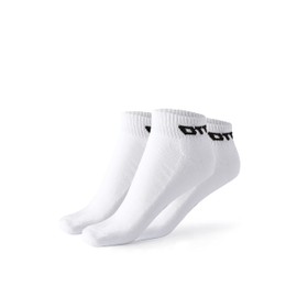 Lotto, 12 Pairs of Unisex Technical Socks Made of Soft Cotton with Micro Sponge Sole, Designed for Running, Gym, Fitness, Pilates, Oeko-Tex Certified, White, EU 43-46 / UK 9-11, White