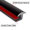 AutoXbert 10M Universal Car Wheel Fender Extension Rubber Moulding Flare