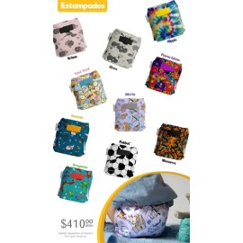 3 Pañales Ecopipo Estampados Unitalla 0-3a Envio Gratis                                                                                               