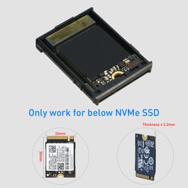 RIITOP NVMe 2230 SSD to CF Type-B Adapter, CF Express Type B Card to NVMe SSD DIY Assembly Kit