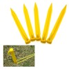 24pcs Plastic Tent Pegs Durable Spike Hook Awning Camping Caravan