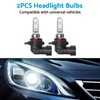MAX COOL 2PCS 9012 LED Headlight Bulbs HIR2 PX22D Standard