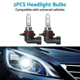 MAX COOL 2PCS 9012 LED Headlight Bulbs HIR2 PX22D Standard Headlight Bulb High Beam Kit Globes Headlamp